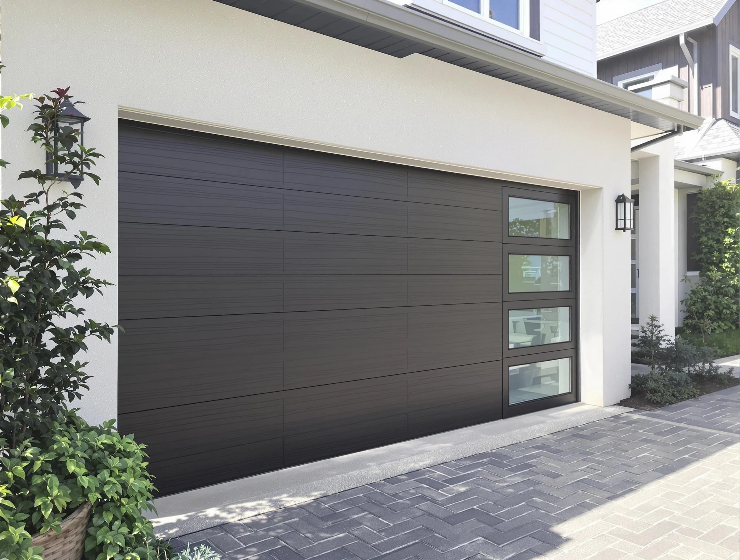 Custom garage door installation by South Brunswick Garage Door Repair in South Brunswick