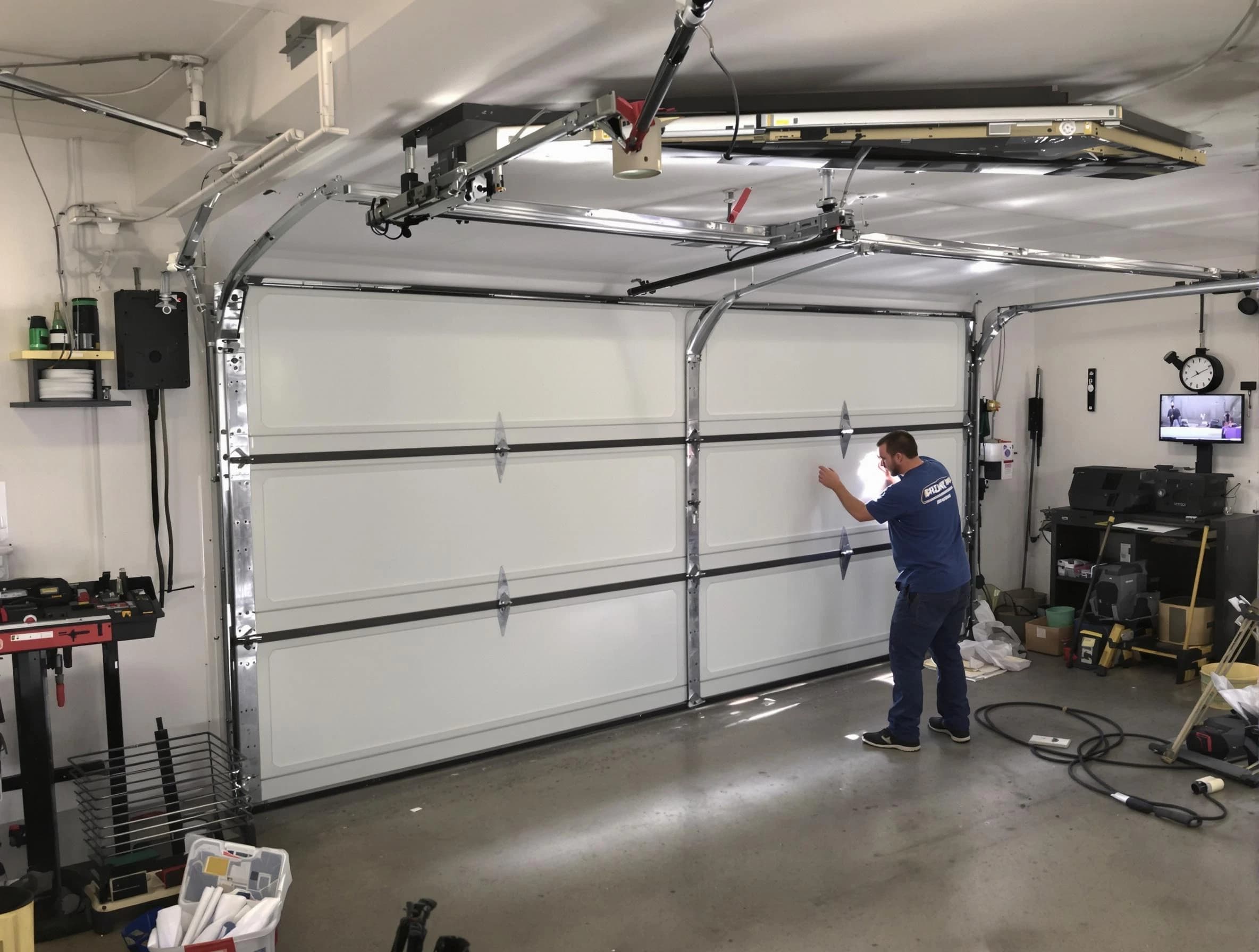 Professional garage door repair service by South Brunswick Garage Door Repair in South Brunswick